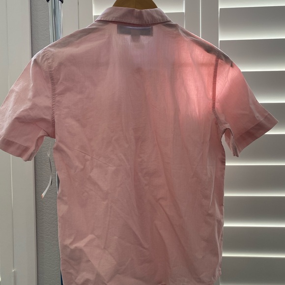 Boys Old Navy Pink Button Down Shirt - Picture 2 of 5